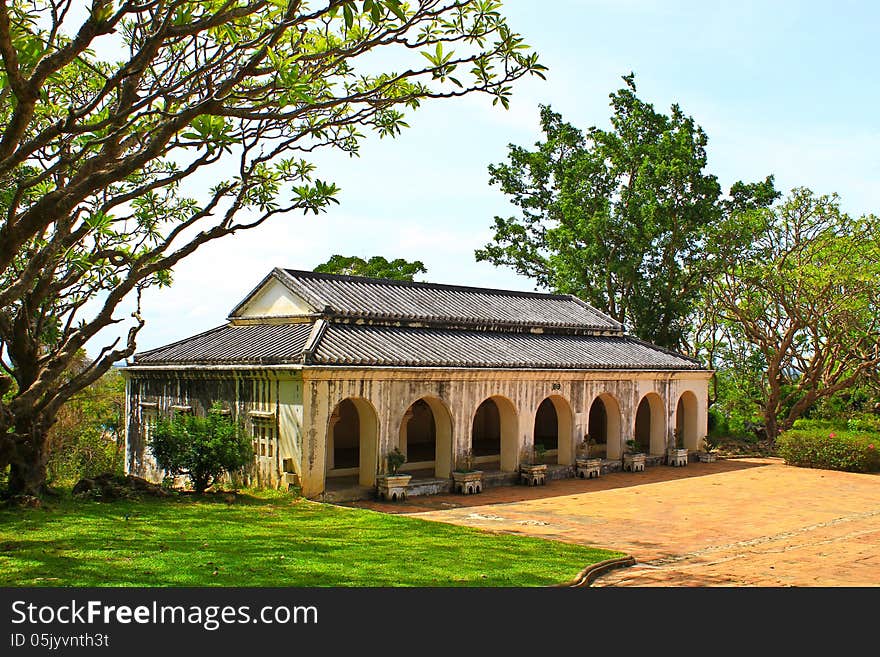 Old buildings in thailand