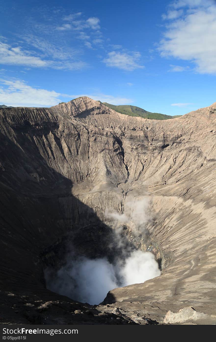 Creater Of Bromo Vocalno, Indonesia