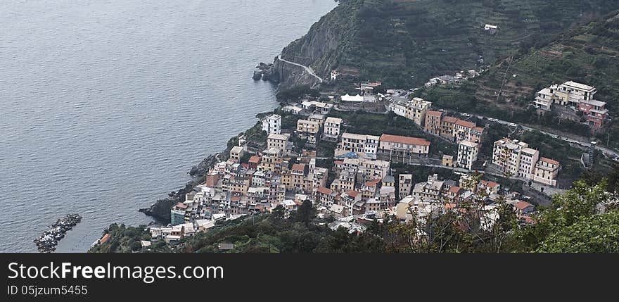 Riomaggiore a very beautiful place in la spezia