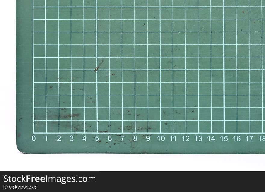 Old cutting rubber mat texture