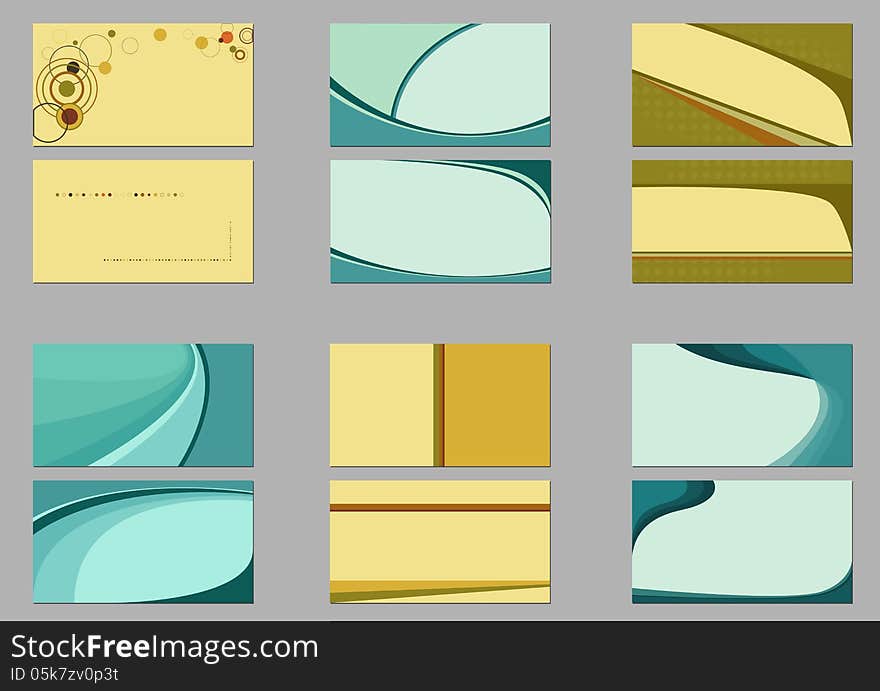 Backgrounds for business cards