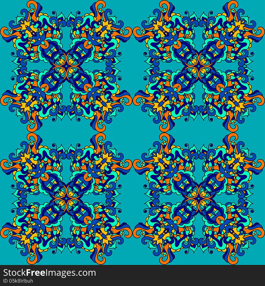 Seamless pattern ornamental