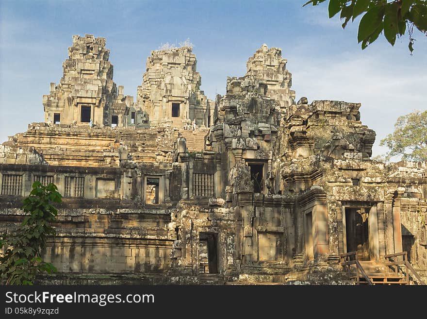 Temple complex in the vicinity of Angkor Wat. Temple complex in the vicinity of Angkor Wat