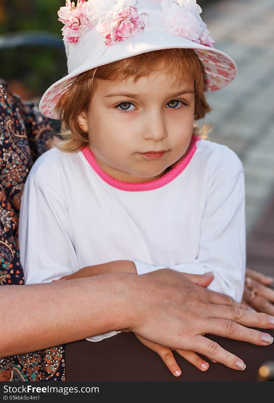 Portrait Of The Girl In A Hat.