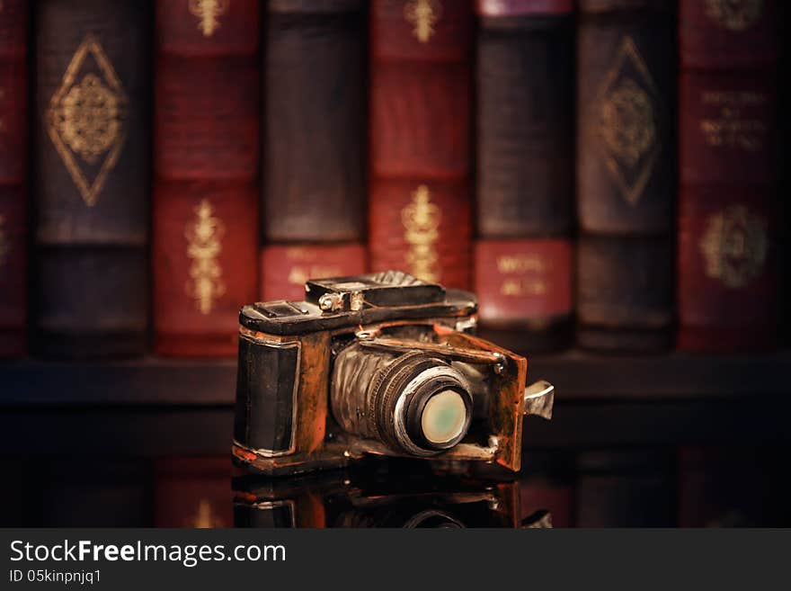 Antiquity - Scale Model Of The Old Camera And Anti