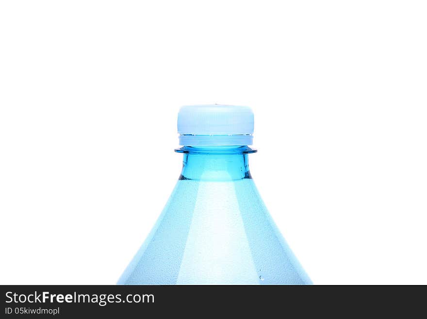 Closed neck plastic bottle