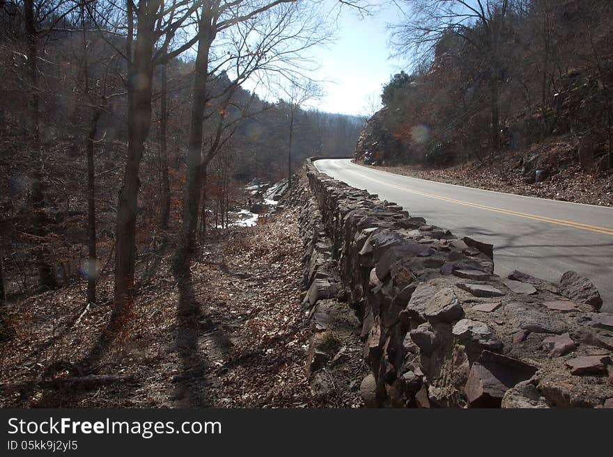 Wall beside a Road