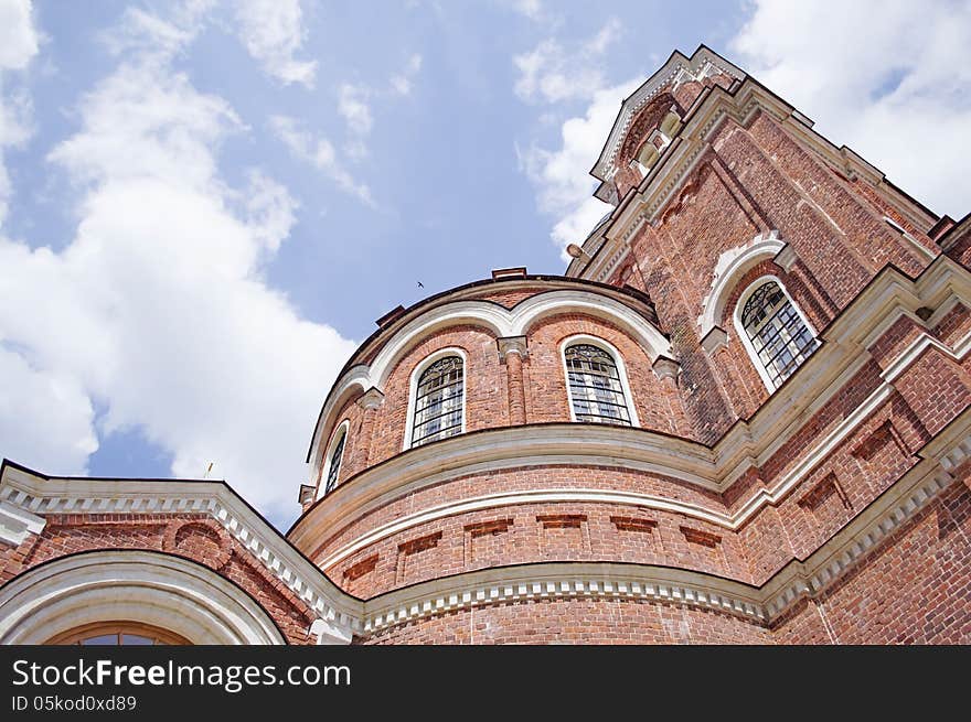 Cathedral of the Vladimir icon of the Mother of God in the Spaso-Borodinsky female monastery.