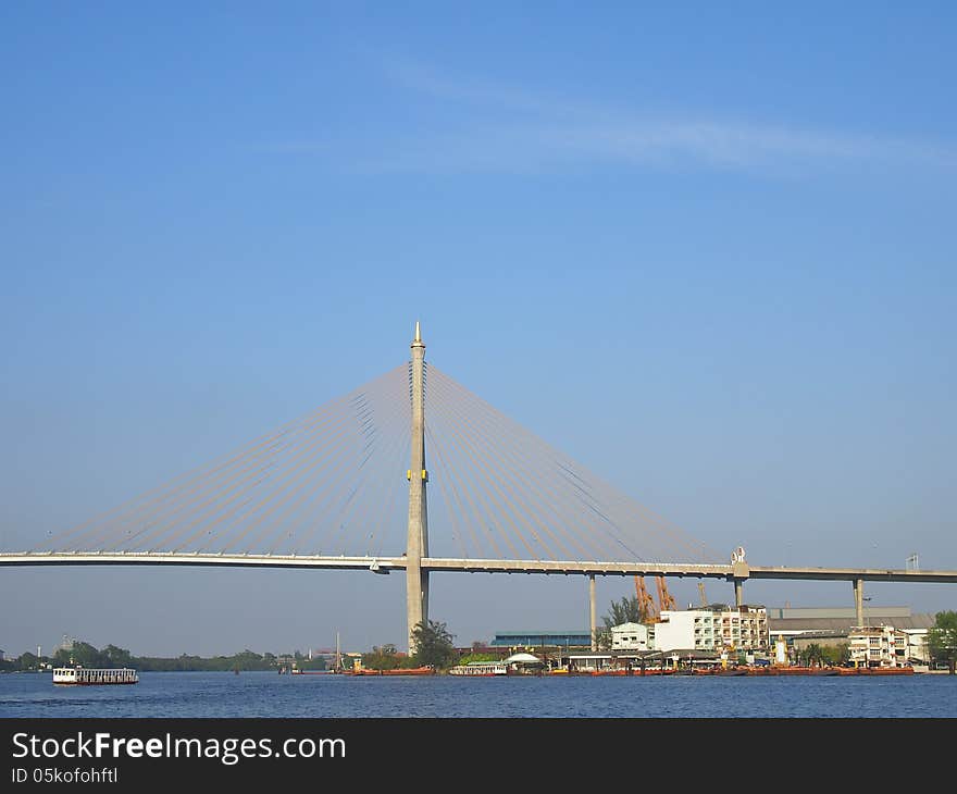 Port Under Bridge