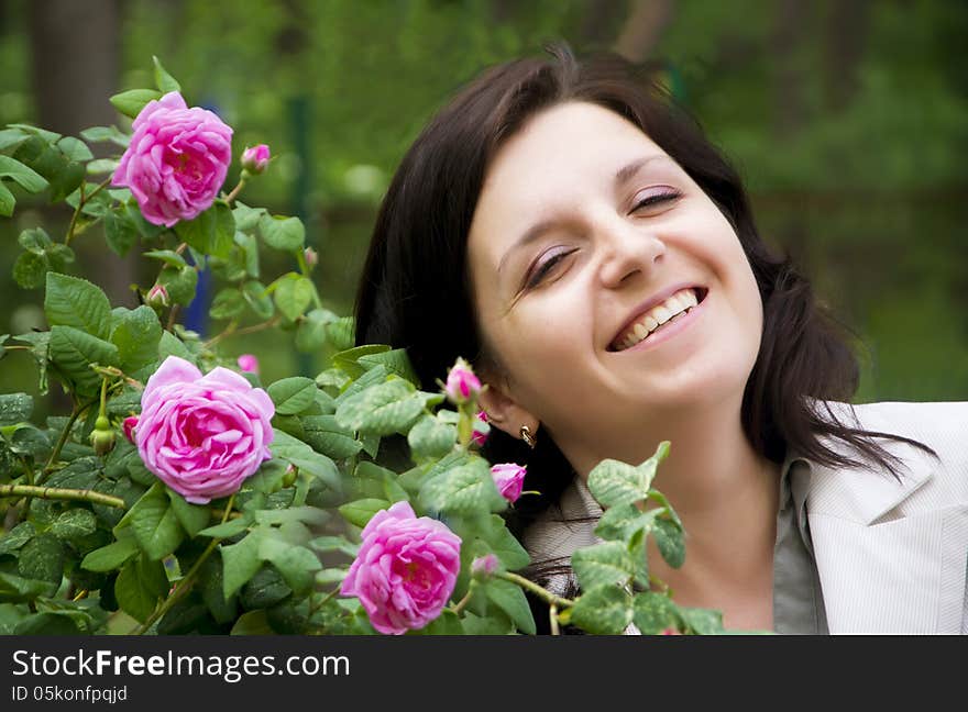 Beautiful girl, portrait. This image has attached release.