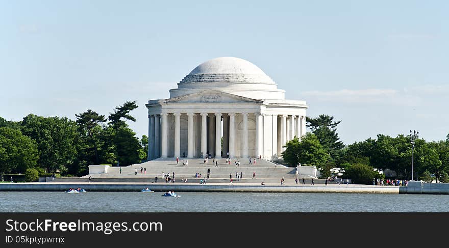 The Thomas Jefferson Memorial is a presidential memorial in Washington, D.C. dedicated to Thomas Jefferson, an American Founding Father and the third President of the United States.