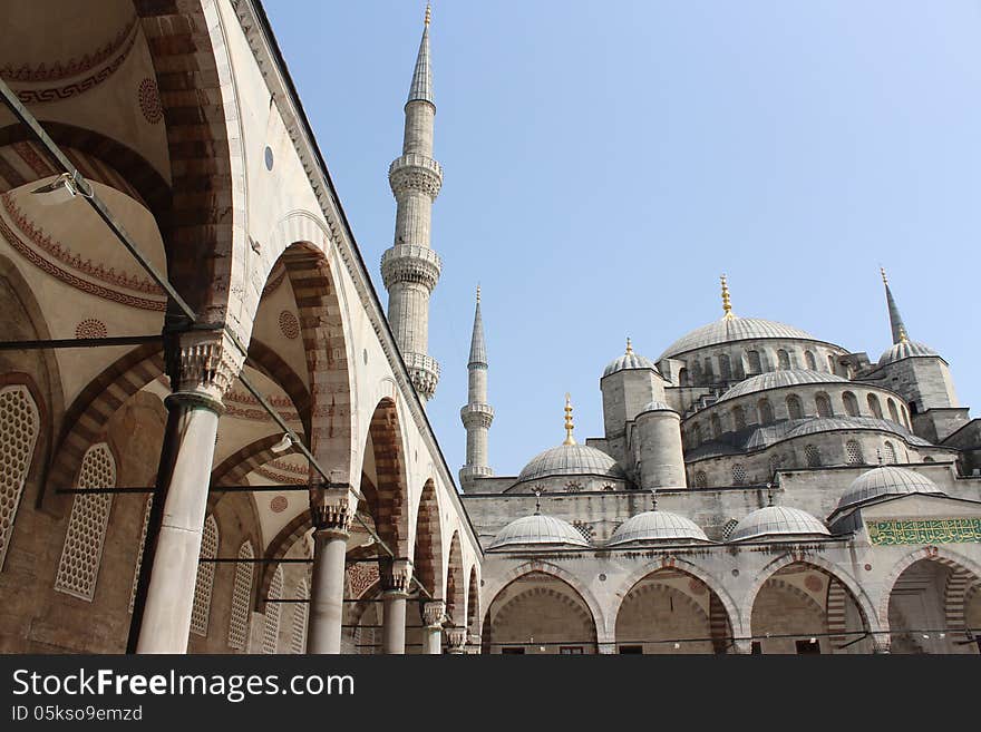 Blue Mosque in Sultan Ahmed in İstanbul Turkey