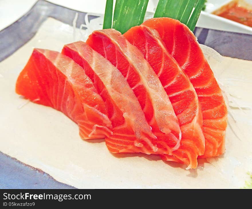 Salmon Sashimi