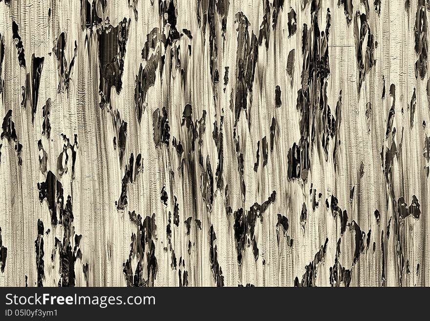 Paint background in grunge style, different textures