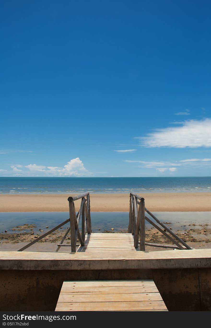 The Beach At Hua Hin, Thailand