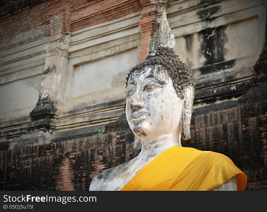 Ancient Buddha statues