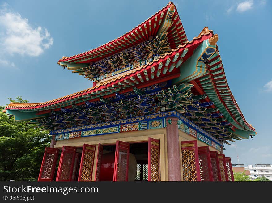 Beautifuk in chinese temple at Thailand. Beautifuk in chinese temple at Thailand