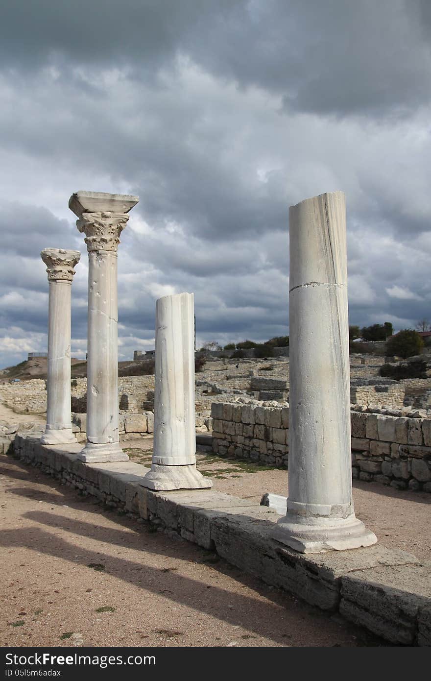 An ancient greek colony Chersonesus