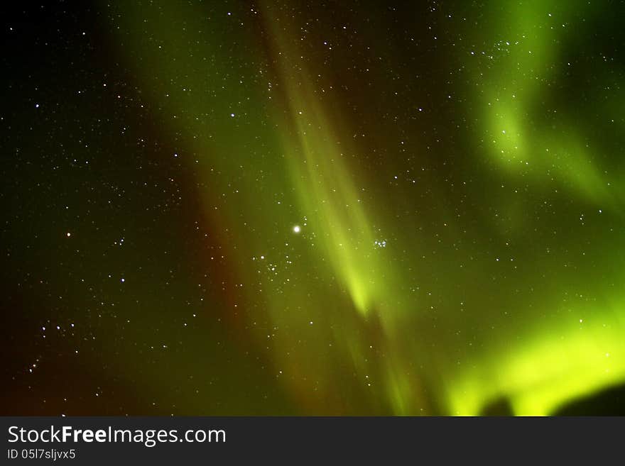 The Northen Lights produced an extraordinary show moving at amazing speeds across the sky. The Northen Lights produced an extraordinary show moving at amazing speeds across the sky.