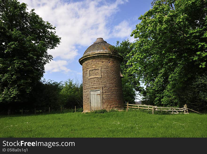 Dovecot on a hill.