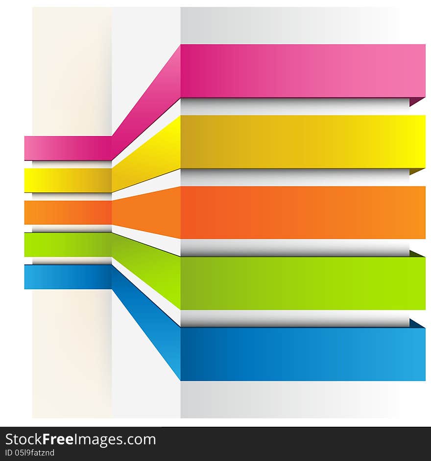 Vector Abstract Background for Infographic