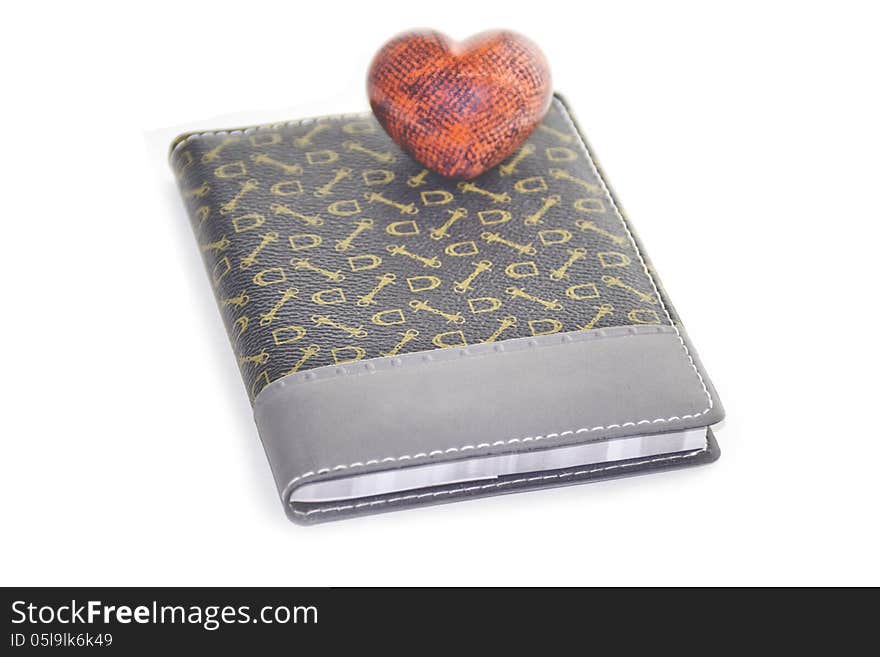 Notepad And Heart