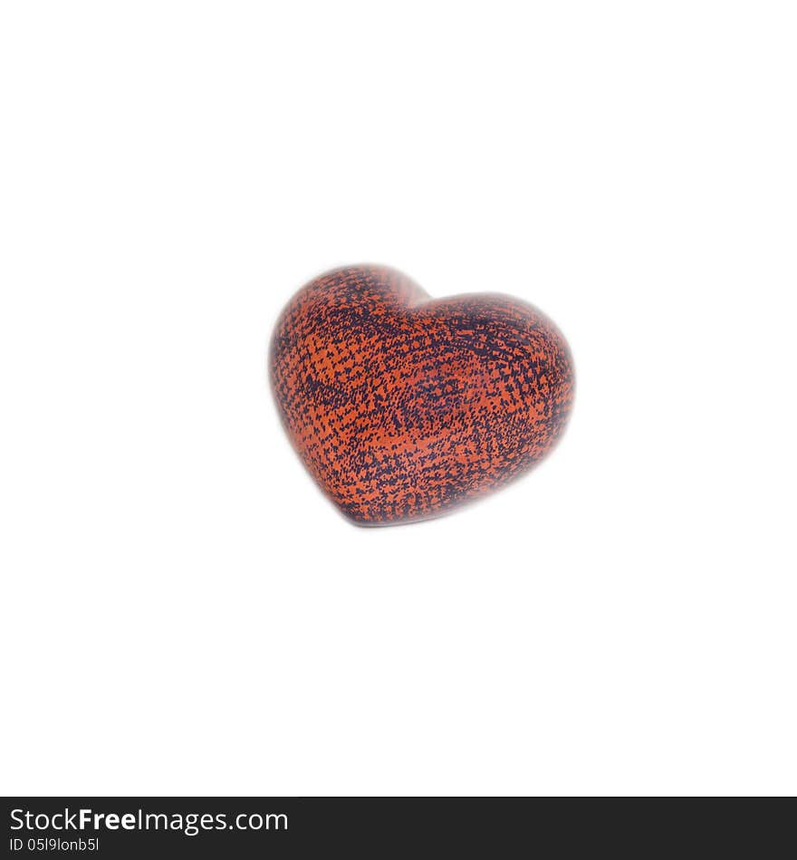 Red Black Orange Heart