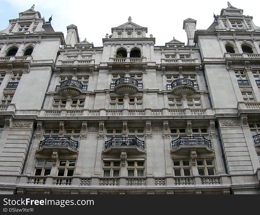 Classic architecture on the streets of London, England. Classic architecture on the streets of London, England