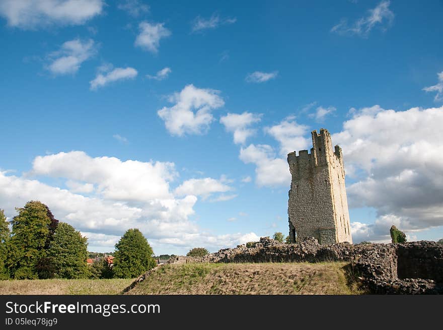 The old castle grounds