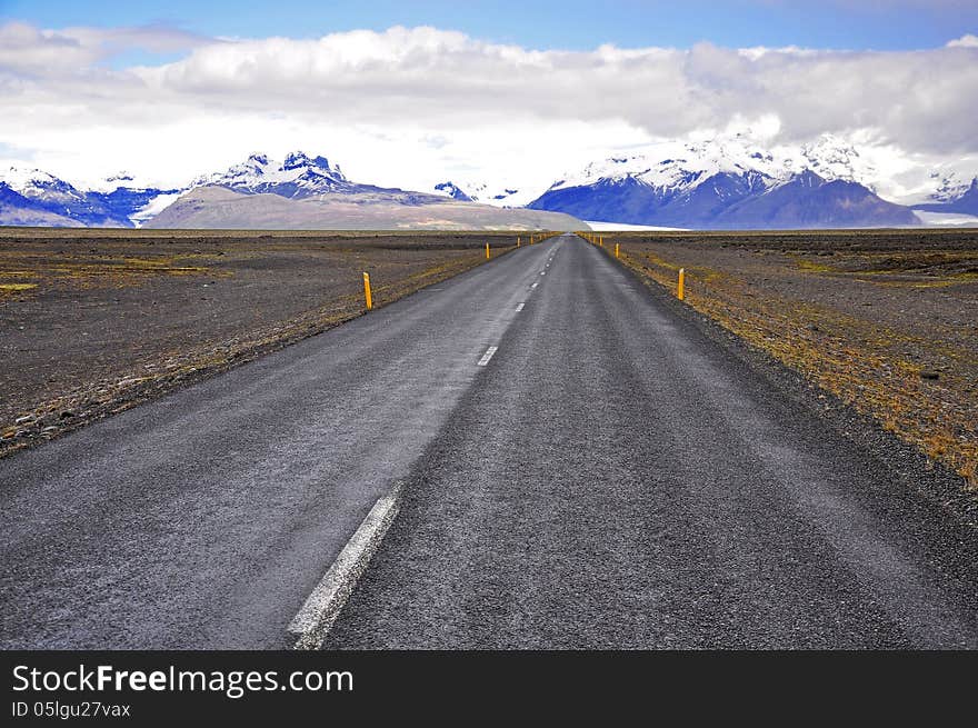 Road in Iceland