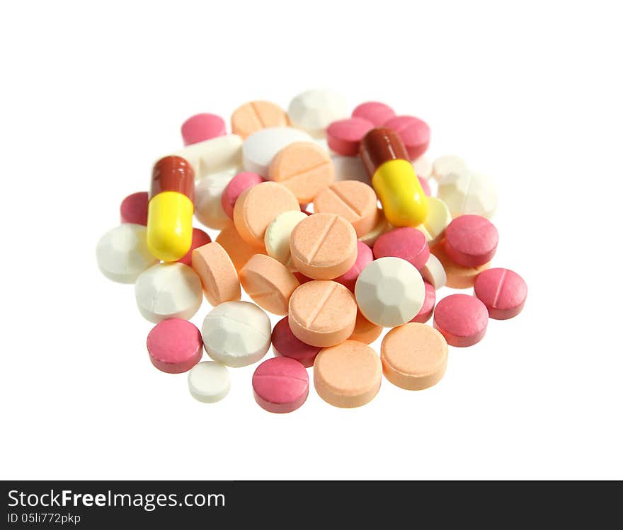 Pile Of Various Pills