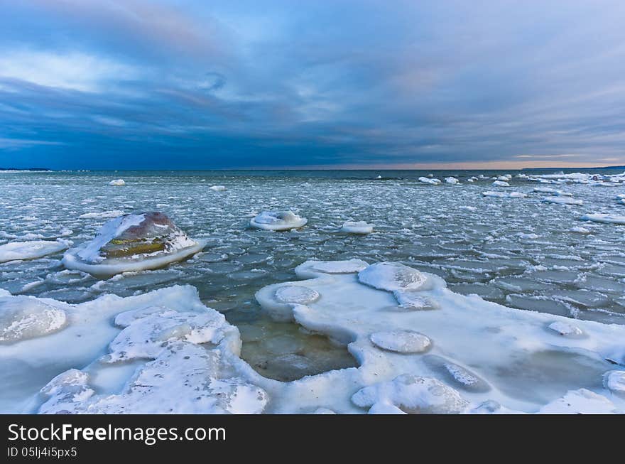 Coast of the Baltic Sea, Estonia. Coast of the Baltic Sea, Estonia.