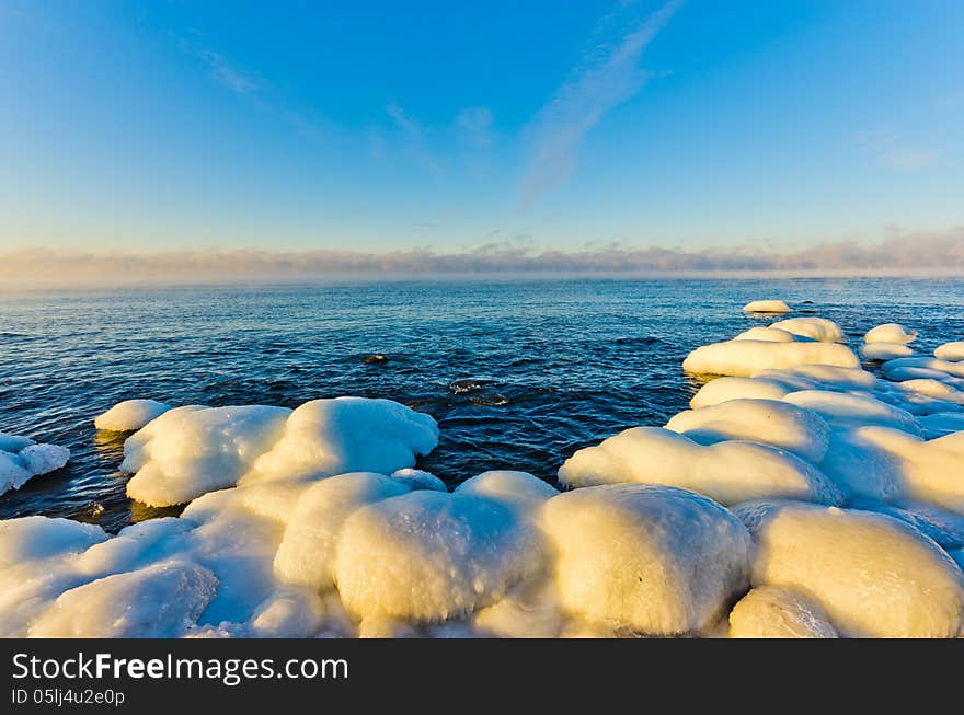 Coast of the Baltic Sea, Estonia. Coast of the Baltic Sea, Estonia.