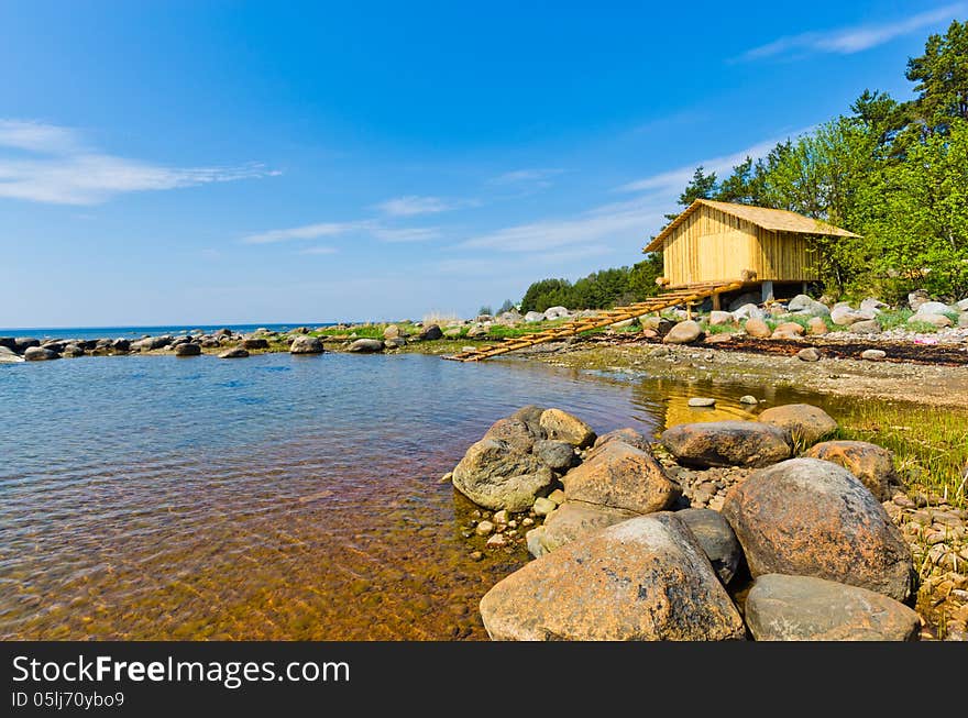 Coast of the Baltic Sea, Estonia. Coast of the Baltic Sea, Estonia.