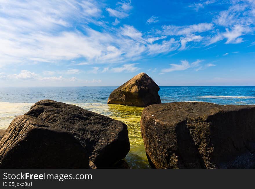 Coast of the Baltic Sea, Estonia. Coast of the Baltic Sea, Estonia.