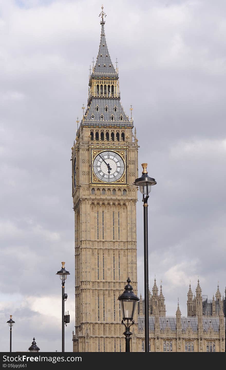 Image of Big Ben taken in London 2013. Image of Big Ben taken in London 2013