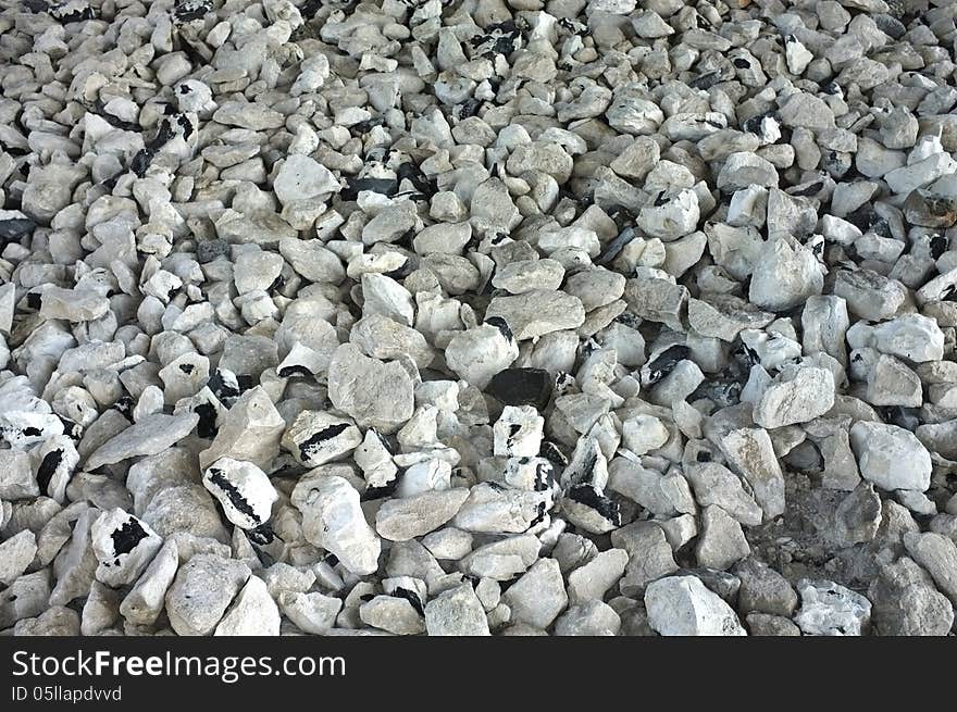 An image of irregular stones