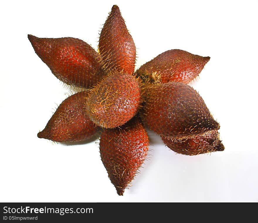 Zalacca or salak fruit, Traditional seasonal Sweet fruit flavors of Thailand