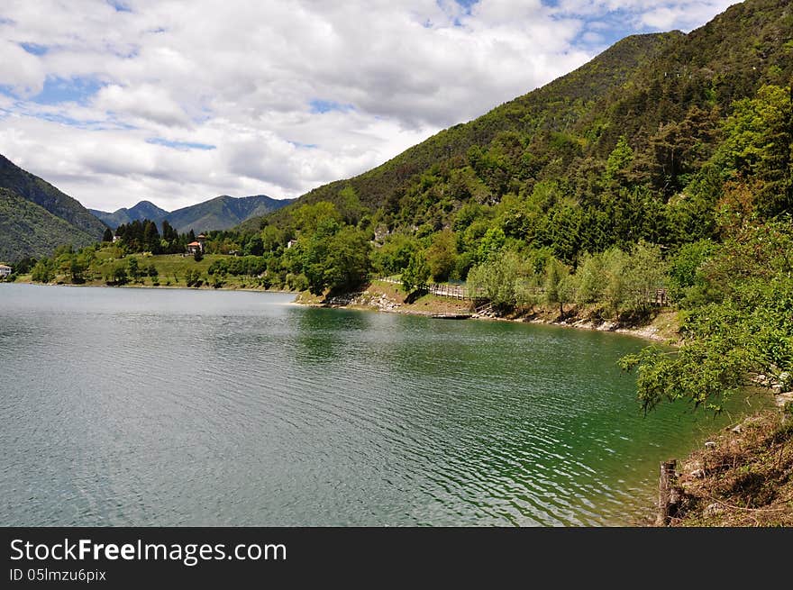 Lago di Ledro, Italy