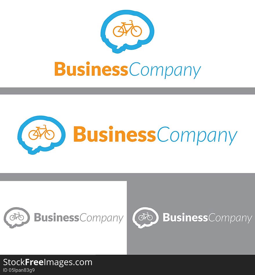 Bike Brain Logo Design