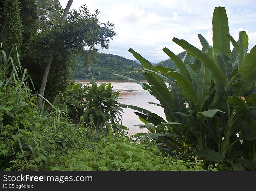 Mekong in Luang Prabang, Laos