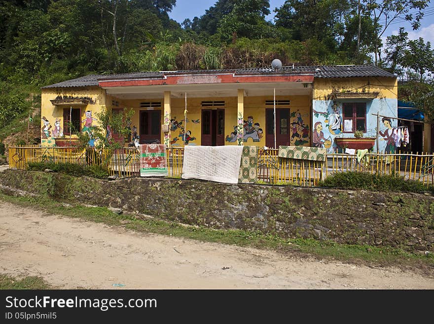 Village school near Sapa, Vietnam