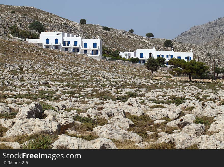 Traditional Village Of Lindos