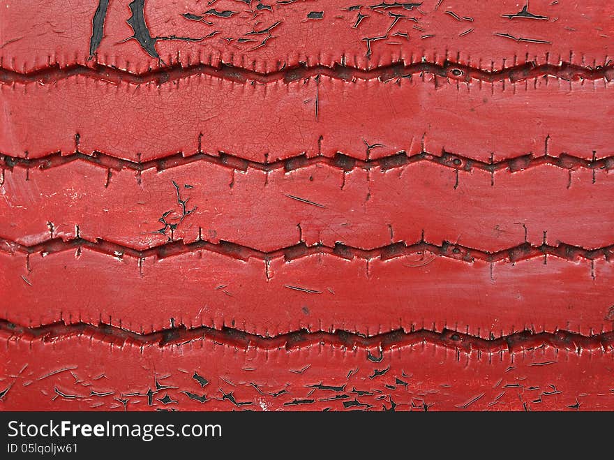 Red Tire Texture