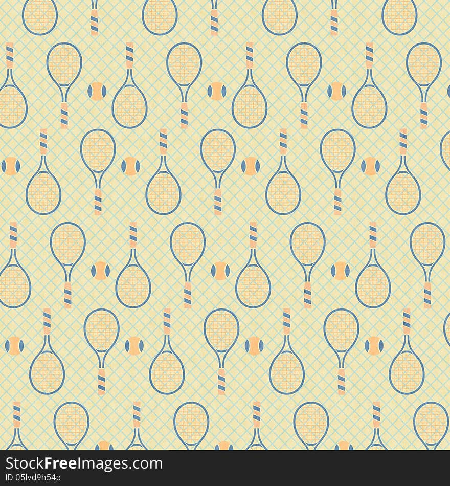 Badminton background pattern