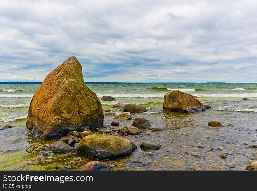 Coast of the Baltic Sea, Estonia. Coast of the Baltic Sea, Estonia.