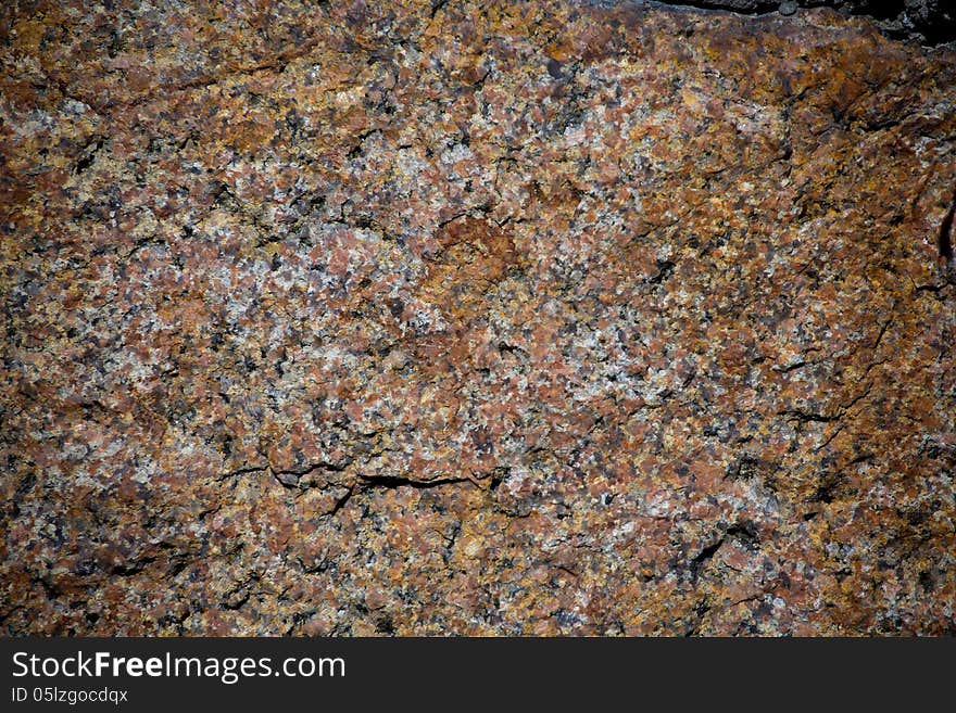 Close up of rock texture