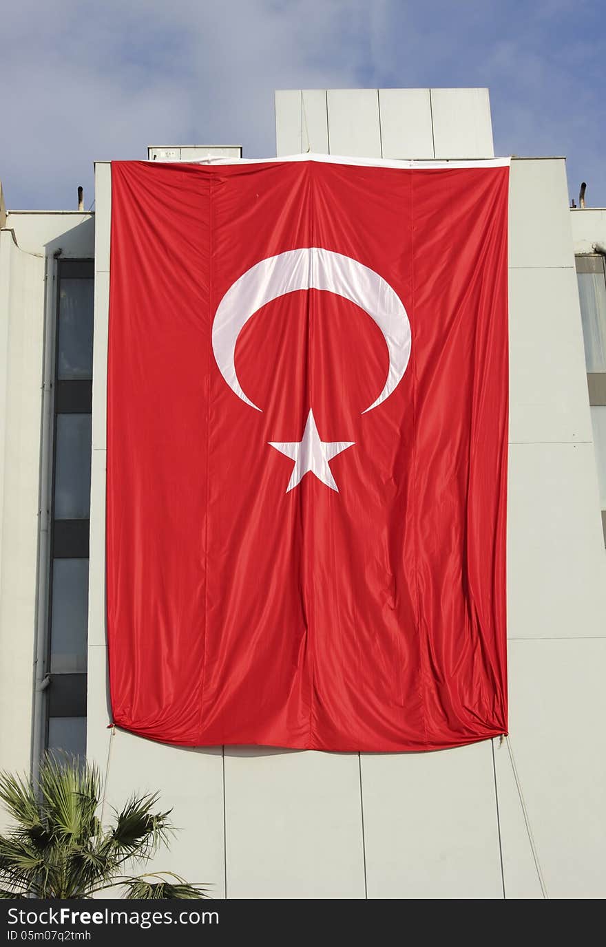 Giant  Turkey flag