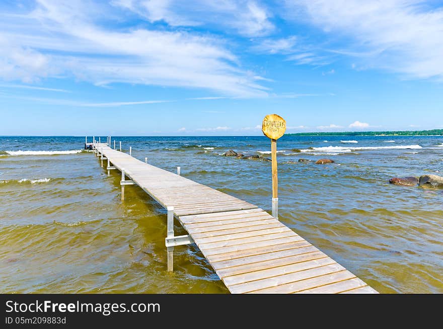 Coast of the Baltic Sea, Estonia. Coast of the Baltic Sea, Estonia.