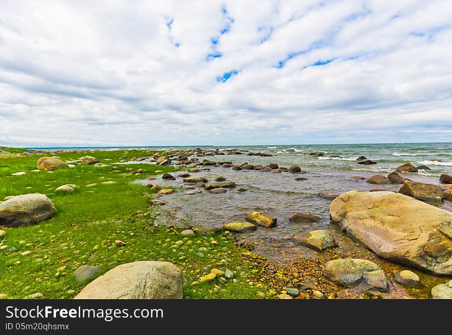 Coast of the Baltic Sea, Estonia. Coast of the Baltic Sea, Estonia.